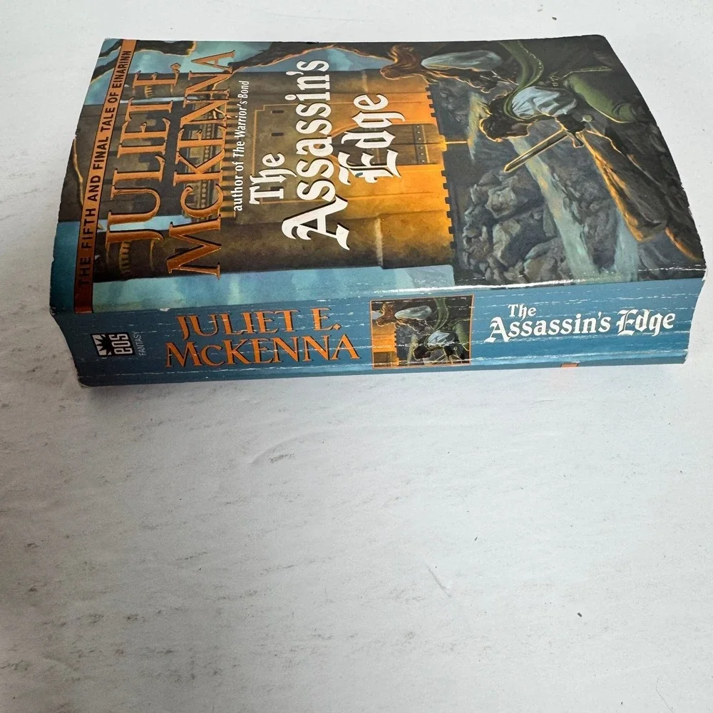 The Assassin's Edge Juliet‎ E. McKenna 2003 First Printing Eos Fantasy